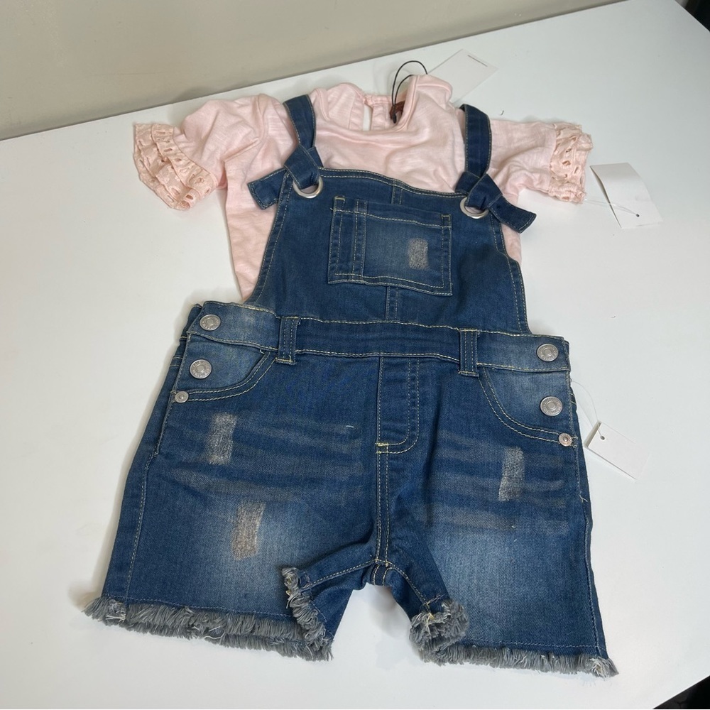 Seven for all man kind toddler set size 24 months